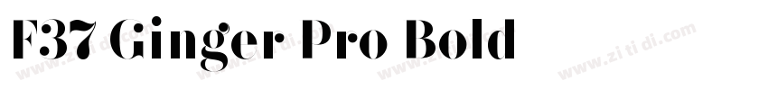 F37 Ginger Pro Bold字体转换 F37 Ginger Pro Bold字体转换
